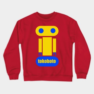 tokoboto minimalist robot Crewneck Sweatshirt